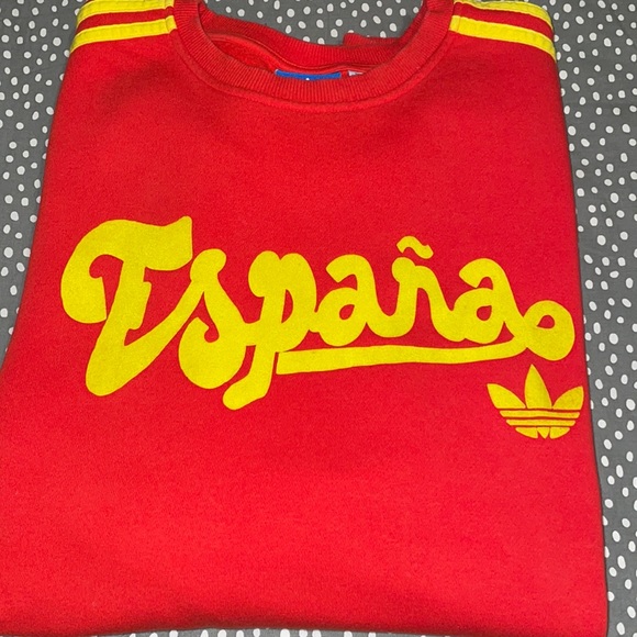 Adidas XL “España” Crewneck Sweatshirt - Picture 1 of 4